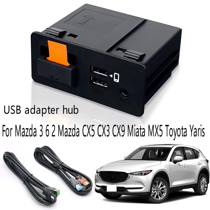ڵ USB    Carplay ȵ̵ TK78-66-9U0C Mazda 3 6 2 Mazda CX5 CX3 CX9 Miata MX5 Toyota Yaris